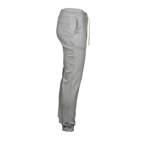 Sweatpants bukser i lys grå fra Tee Jays