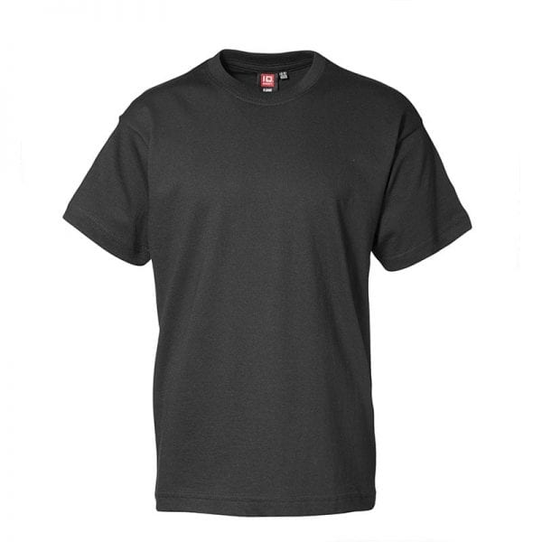 ID Game T-Shirt, klassisk, børne model, en af de mest populære t-shirt, farve sort