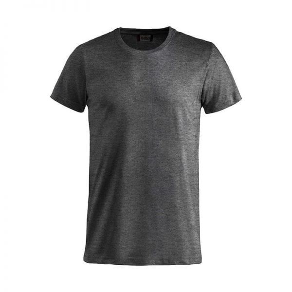 Basic T-shirt fra CLIQUE, lækker kvalitet med forstærket detaljer. Ses her i mørke grå