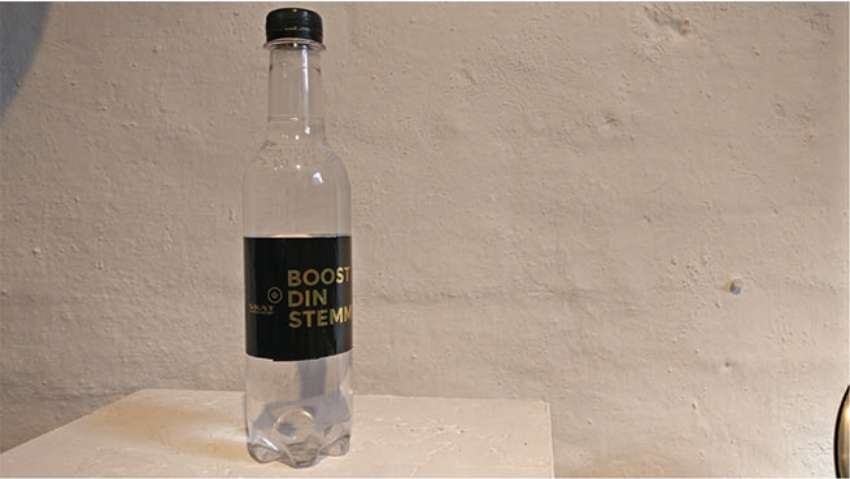 Skat Kundecentret Vandflaske med logo Portfolio