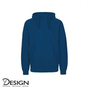 Mørkeblå herre hoodie fra neutral