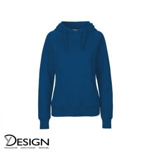 Mørkeblå dame hoodie fra neutral