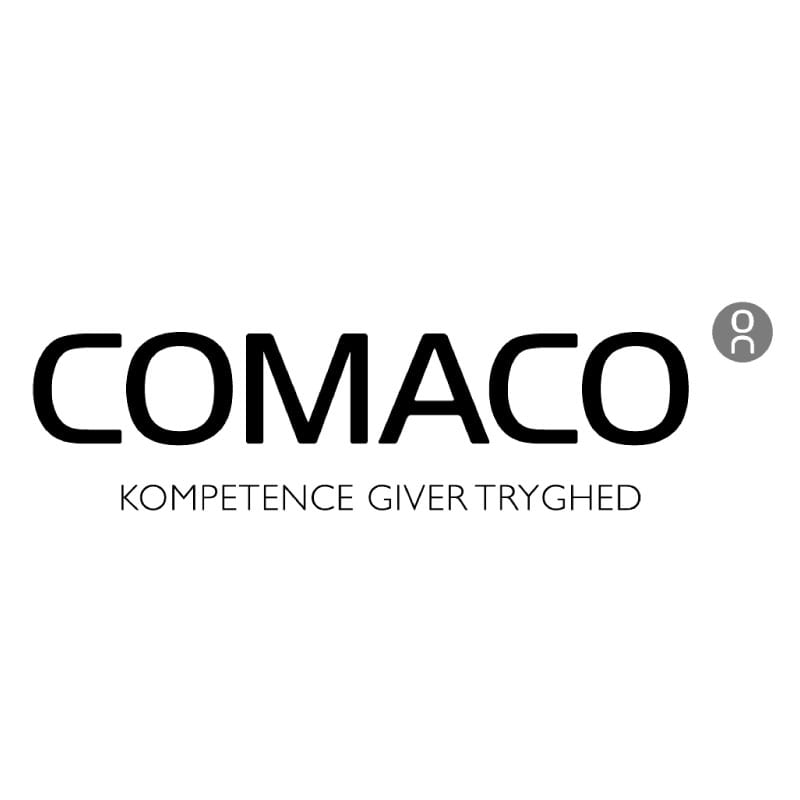 Comaco A/S Logo - Kompetence giver tryghed