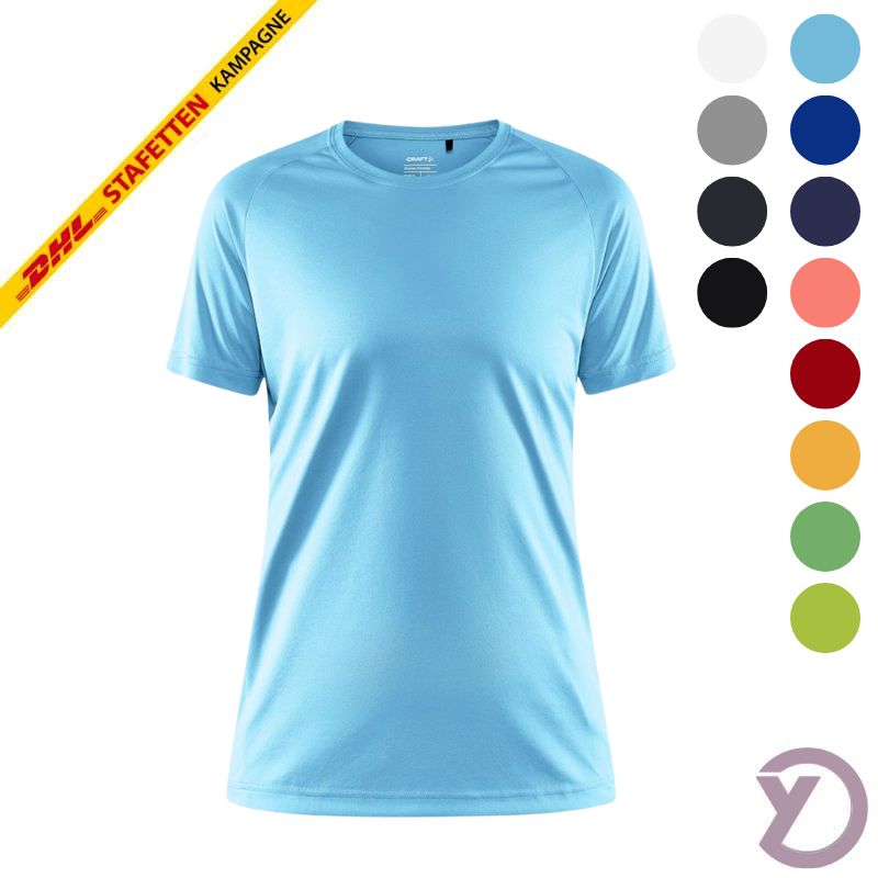 training t-shirt, Dame, DHL KAMPAGNE - Y-design