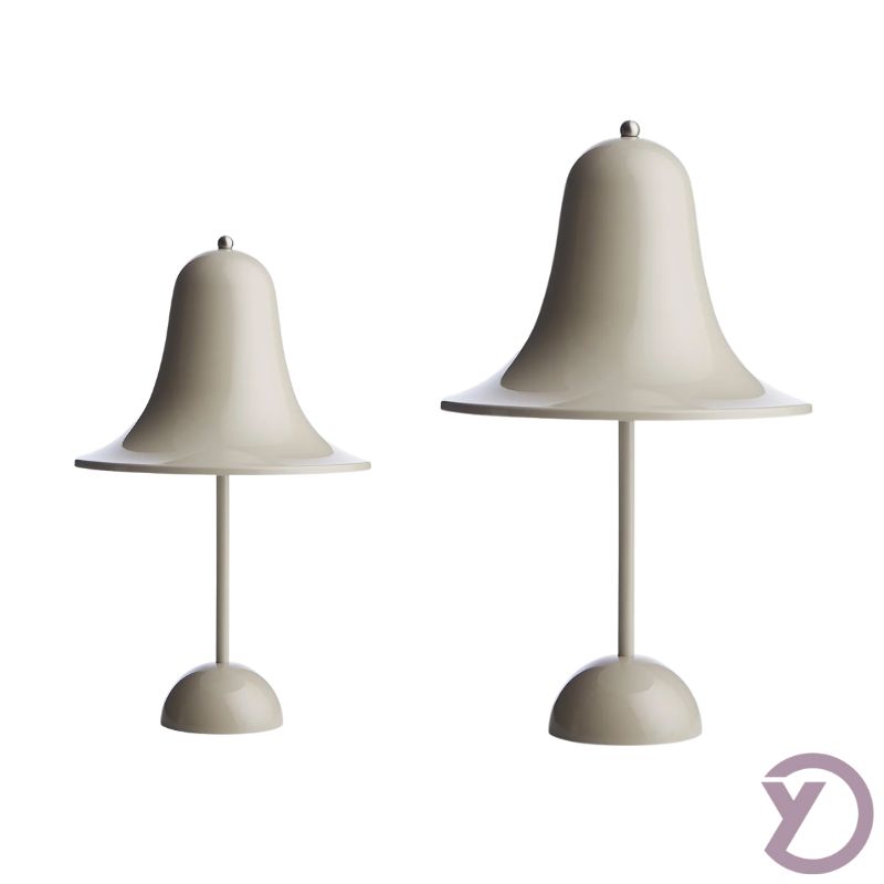 Lille og stor bordlampe fra Verner -