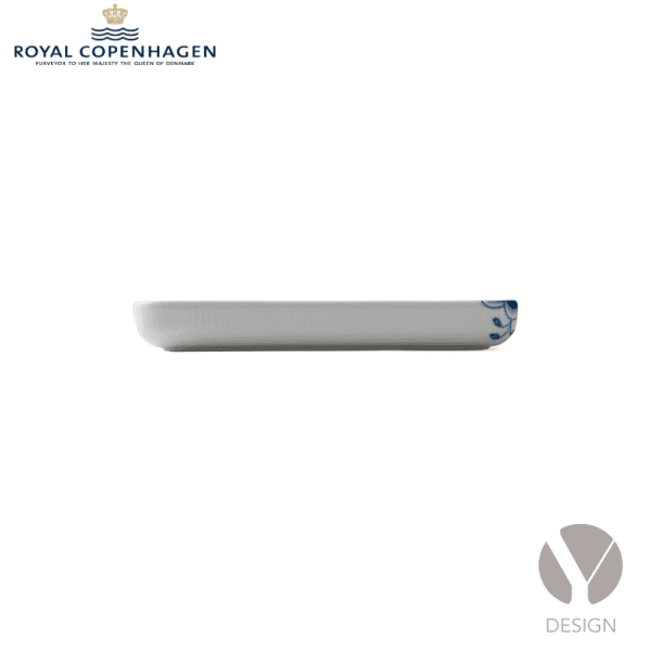 Blå Mega Riflet Fad, 24 Cm 1017352