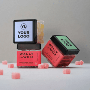 Wally And Whiz Cubes Med sticker