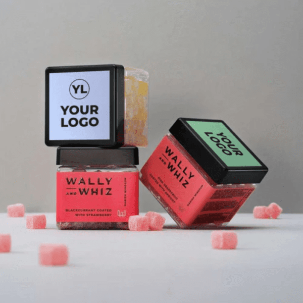 Wally And Whiz Cubes Med sticker