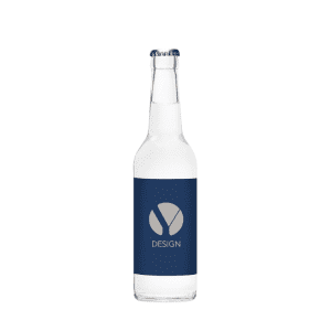 Glasflaske 0.33 L Med Eget Logo