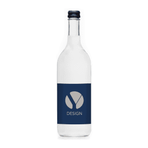 Glasflaske 0.75 L Med Eget Logo