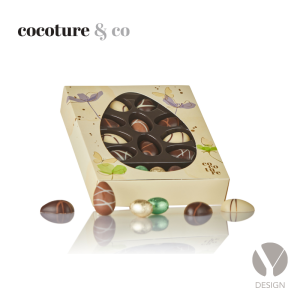 Gul Påskeæske 200g